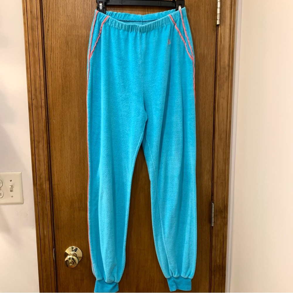 Vintage terry cloth joggers, Avon Fashions size small